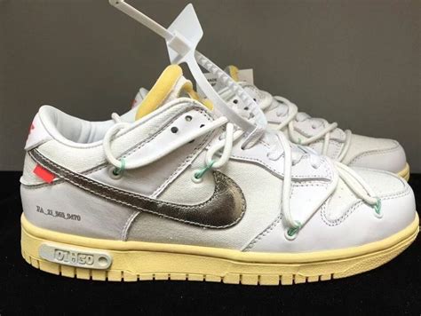 nike off white the 50|off white dunk lot list.